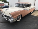 1956 Ford Fairlane 2 door Club Sedan. Well maintained original old Ford.1 3