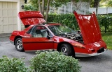 1985 Pontiac Fiero GT Coupe.Two seater, mid engine sports car.Show car/coll