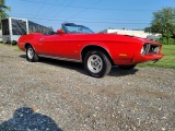 1973 Ford Mustang Convertible.Straight solid & clean body, floors, trunk &