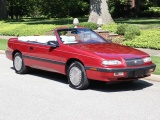 1993 Chrysler Lebaron LX Convertible.8,000 MILE unrestored gem.Striking Red