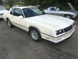 1986 Chevrolet Monte Carlo SS Coupe. All original. Clean carfax history rep