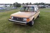 1985 Plymouth Horizon 4 Door Sedan. Part of Bill Millerâ€™s personal collec