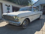 1963 Chevrolet Nova SS Coupe. Documentation and window sticker. Automatic t