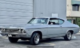 1969 Chevrolet Chevelle SS Coupe. #â€™s matching 396/325 sold w/original bu