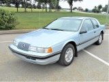 1989 Mercury Cougar LS Coupe. Original 32,000 mile 1989 Mercury Cougar LS!