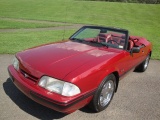 1990 Ford Mustang LX 5.0 Convertible. One owner for 30 years. All stock, no