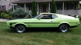 1971 Ford Mustang Mach 1 Coupe. Factory grabber green retaining the origina