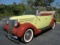 1936 Ford Deluxe Phaeton Roadster. Striking Yellow and Brown Exterior with