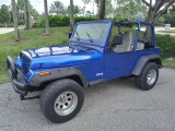 1994 Jeep Wrangler. 2.5L 4 cyl engine. 5 speed manual transmission. 2 tops-