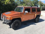 2007 Hummer H3 SUV.All wheel drive.Two-tone heated leather.Moonroof/custom