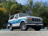 1995 Ford Bronco XLT SUV. Believed to be 64,515 original miles(title reads