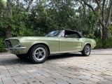1968 Ford Mustang Convertible. Factory â€œCâ€ Code 289 3-Speed. 5 spoke ma