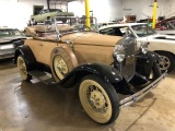 1930 Ford Model A Deluxe Roadster. All steel deluxe roadster. Rumble seat.