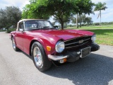 1975 Triumph TR6 Convertible. 1 Family Owned for more than 40 years. Nicely