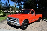1968 Chevrolet C10 Pickup Truck. Powered by 350L V8 Engine. 3Speed Manual T