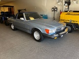 1985 Mercedes-Benz 380SL Convertible. V8 engine. Automatic. Air conditionin