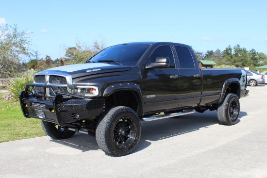 2003 Dodge Ram 2500 Truck.Cummings turbo diesel engineLift suspensionAfterm