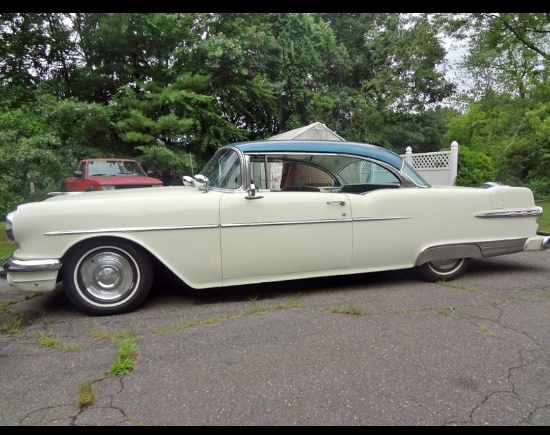 1956 Pontiac Star Chief 2 door Coupe. Full frame off restoration done in 20