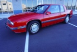 1991 Cadillac Eldorado Touring Coupe.Bright Red With Excellent Tan Leather