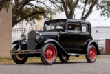 1931 Ford Model A Victoria Sedan. 4 cylinder engine. 3 speed manual transmi