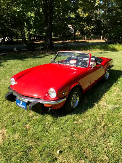 seller will rectified.1975 Triumph Spitfire Convertible.We've owned this Sp