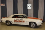 1969 Chevrolet Camaro Pace Car Convertible. This 1969 Camaro Pace Car has D