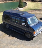 1992 Dodge 350 Conversion Van. Believed to be 53000 miles (title reads exem