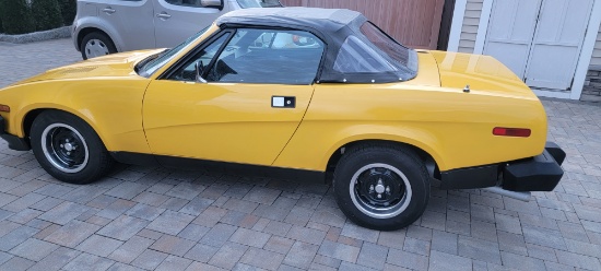 1980 Triumph TR7 Convertible. Owner states that the vehicle is a nice daily