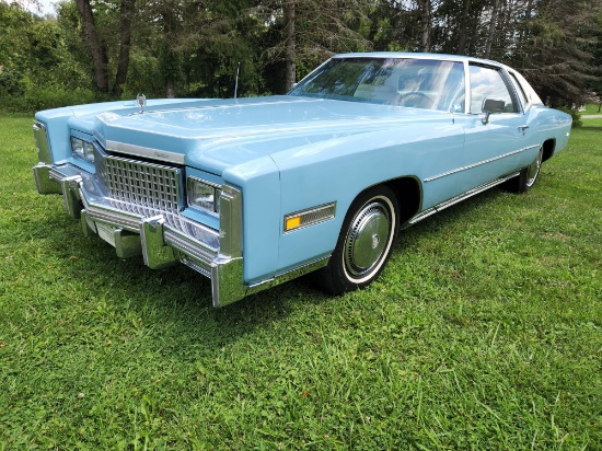 1975 Cadillac Eldorado Coupe. We purchased this from an elderly gentleman t