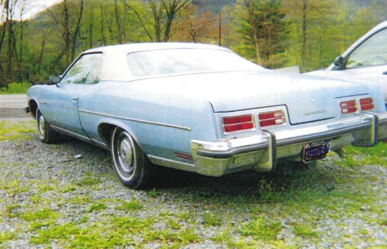 1973 Pontiac Bonneville 2 Door Hardtop Coupe.Original 13,000 miles as state