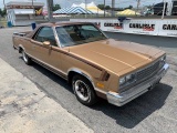1985 Chevrolet El Camino Conquista Pickup.From the Bill Miller Collection.A