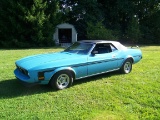 1973 Ford Mustang Convertible.Nice well restored convertible with 68k origi