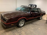 1986 Chevrolet Monte Carlo SS Coupe.From the Bill Miller Collection.This be