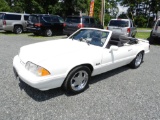1993 Ford Mustang Convertible. Sold on a reconstructed PA title. Texas Car.