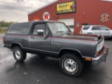 1990 Dodge Ramcharger. Only 73,000 actual miles. Fully serviced and detaile