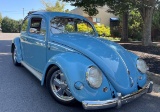 1957 Volkswagen Beetle Ragtop Coupe. Southern California style 1957 VW Beet
