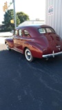 1941 Chevrolet Deluxe Sedan. 6 cyl, 3 speed on the column. Runs and drives