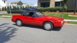 1992 Cadillac Allante Convertible. One owner finished in Red exterior w/con