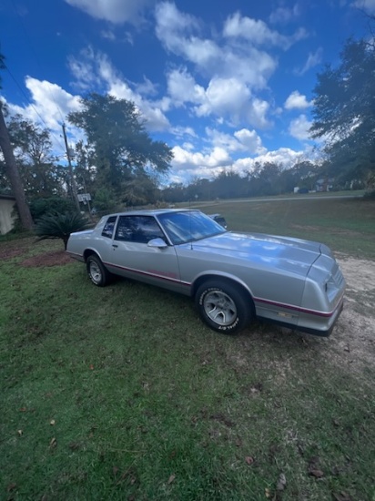 1986 Chevrolet Monte Carlo SS Coupe. This vehicle has a 305 L motor. Automa