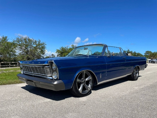 1965 Ford Galaxy 500 Convertible. Recently restored. New paint. New interio