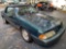 1991 Ford Mustang LX 5.0 Convertible. Long tube headers, grey cloth seats.C