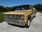 1977 Chevrolet Scottsdale C20 Special Camper Truck. Factory 3/4 ton, 8 lugs