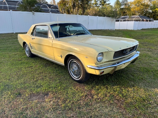 1966 Ford Mustang Coupe. Good original and solid southern mustang with they