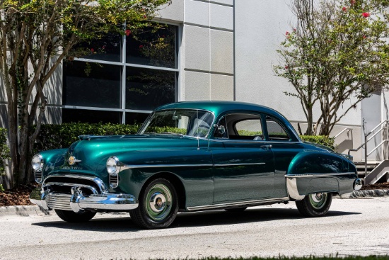 1950 Oldsmobile Futuramic Coupe.Highly detailed professional frame-off rest
