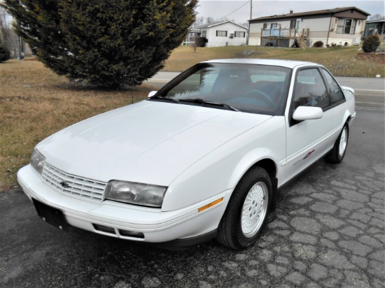 1992 Chevrolet Beretta GT with only 24,000 original miles. Bright White wit