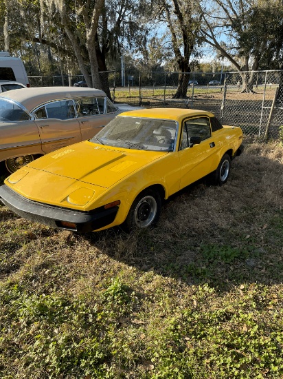 1976 triumph TR7 Coupe. Shows 60647 believed to be original miles (title ex