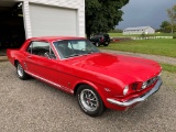 1966 Ford Mustang Coupe. Built in San Jose California. Rare A code. V8, 4 b