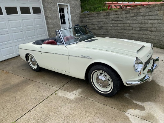 1967 Datsun Fairlady Convertible. Restored several years ago with a recent