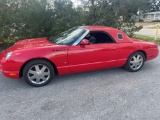 2003 Ford Thunderbird Convertible. Florida owned since new. Clean Carfax. P