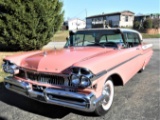 1957 Mercury Turnpike Cruiser Sedan. Classic 1950's styling reflected in th